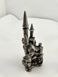 Pewter Castle By Hudson. Artist P. W. Baston Jr. 4.5" Tall - Picture 1 of 6
