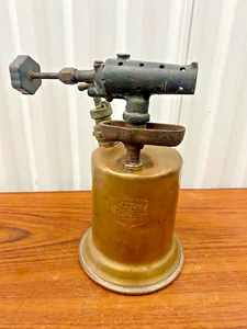 Vintage Clayton and Lambert Co. Gasoline Blowtorch 1920’s Steampunk - Picture 1 of 9