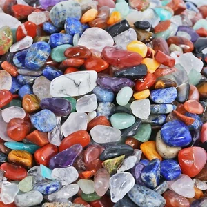 mookaitedecor 1 Pound Assorted Stone Tumbled Chip Stones Crushed Tumblestone ... - Picture 1 of 4