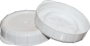 Glass Milk Bottle Caps - 12 Pack - Only Fits Milk Bottles with 48Mm (1.87 Inch)  - Picture 1 of 12