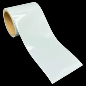Cinta reflectante blanca de 4 pulgadas tipo 1 flexible grado de ingeniero Nikkalite ELG segura - Imagen 1 de 10