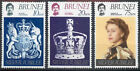 Brunei 1977 Silver Jubilee Set Sg 264-266 Mnh Mint