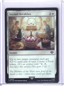 MTG: Second Breakfast Holo The Lord of the Rings: Tales of Middle-Earth Regular - Picture 1 of 2