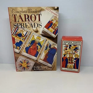 Vintage Grimaud Tarot of Marseilles 78 Cards + Complete Book of Tarot Spreads - Picture 1 of 14