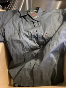 Levi's Men's Classic 1 Pocket Short Sleeve Button  - Black Xxl - Picture 1 of 1