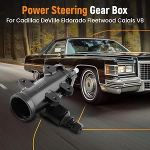 Power Steering Gear Box For Cadillac 61-76 DeVille Commercial Chassis/Calais V8 - Picture 1 of 12