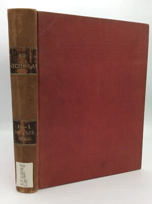 ST. NICHOLAS Vol XVI, Part I (Nov 1888 - April 1889) - 1st ed -Sarah Orne Jewett - Image 1 of 4