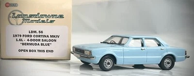 Lansdowne LDM 56 - 1979 Ford Cortina MKIV 1.6L, 4-Door Saloon (Bermuda Blue) - Image 1 of 4