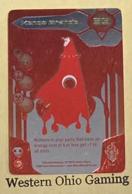 Bleach TCG Menos Grande #T8 Ultra Rare Hi-Tech Red Foil READ CCG - Image 1 of 2