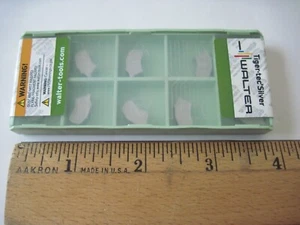 (Qty 10) Walter SX-5E500L6-CE4 WSM33S Carbide Grooving Insert, LH, 6572455 - Picture 1 of 2