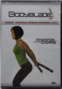Bodyblade Target Training Xpress DVD Exercise Workout Sharpen Core New Sealed - Picture 1 of 2