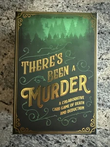 "There's Been A Murder" Pressman Card Game - Picture 1 of 3
