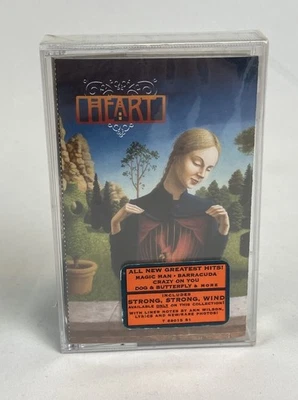 HEART Cassette Tape Greatest Hits (1998) Factory Sealed Hype Sticker ET 69015 - Image 1 of 3