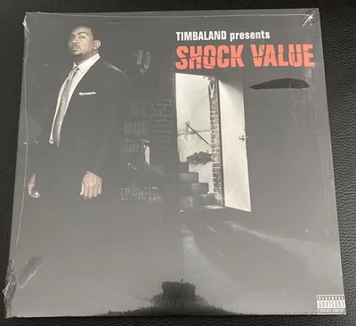 Timbaland Presents Shock Value 2007 US Original 2LP Vinyl **SEALED** OOP - Image 1 of 4