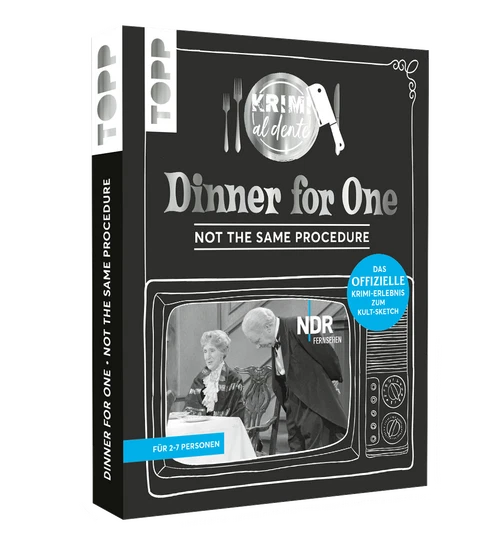 Spiel Krimi al dente | Dinner for One: Not the same procedure (Topp) NEU/OVP