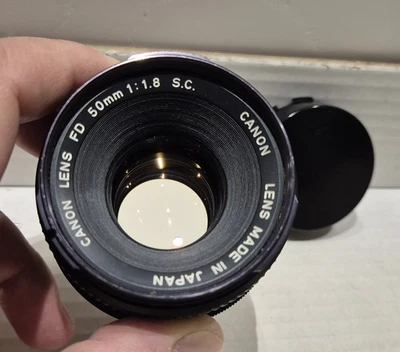 CANON FD S,C. 50 mm 1,8 - OTTIME CONDIZIONI - Image 1 of 4