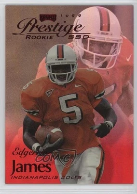 1999 Playoff Prestige SSD Spectrum Red /500 Edgerrin James #B164 Rookie RC HOF - Image 1 of 2