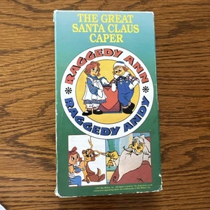 Raggedy Ann & Andy The Great Santa Claus Caper 1987 VHS Vintage Rare - Bild 1 von 7