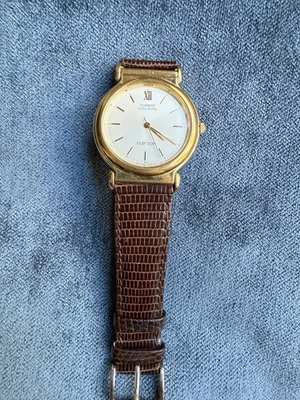 RARE Vintage Gold Casio IA-1000 (Module 727) Flip Top Databank Digital Watch - Image 1 of 4