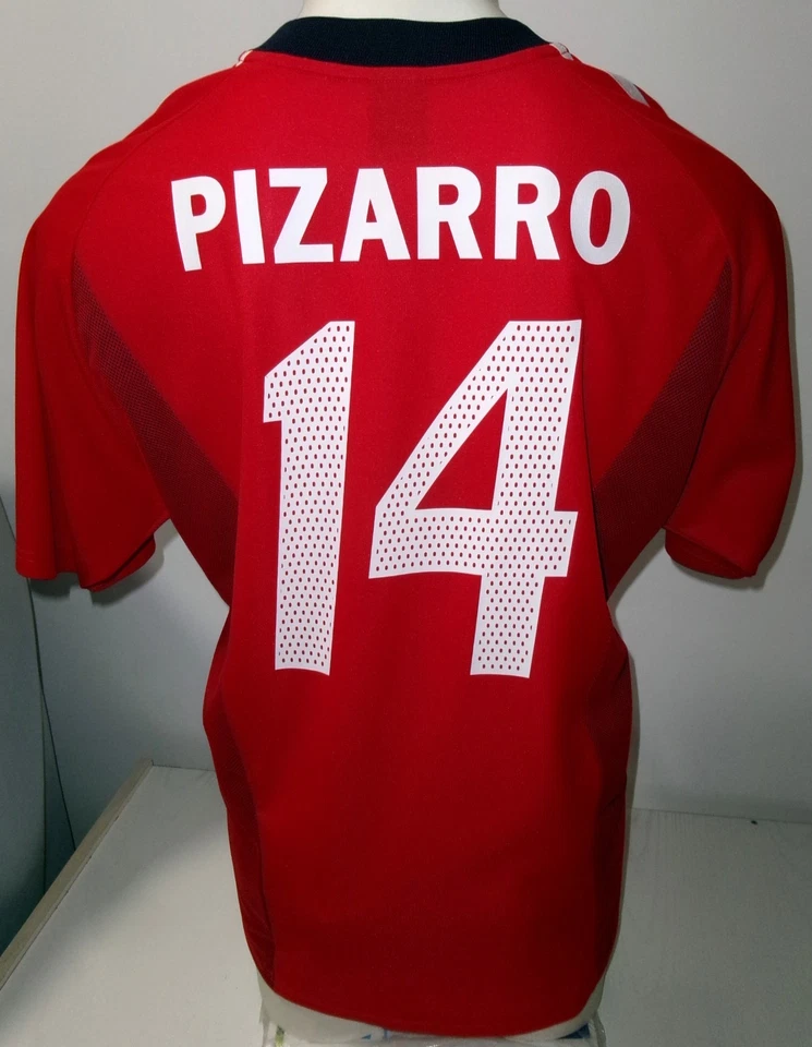 CLAUDIO PIZARRO camiseta Adidas Liga Campeones 2002 2003 trikot 02-03 BAYERN - Imagen 1 de 4