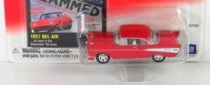 JOHNNY LIGHTNING Popular Hot Rodding Magazine 1957 Chevy 57 Bel Air rot 1:64 - Bild 1 von 6