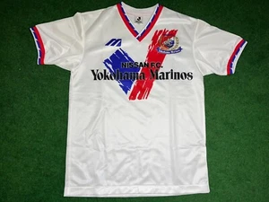 *eccellente* Maglia Yokohama F. Marinos LARGE 1993 Mizuno Jersey j-league P51 - Foto 1 di 11