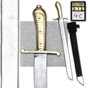 RARE MASSIVE PRUSSIAN IMPERIAL FASCHINENMESSER SWORD MOD.1849 XIX ORIGINAL - Picture 1 of 13