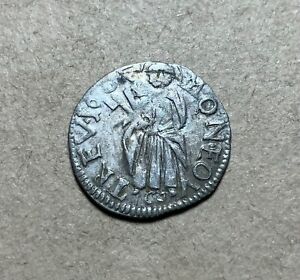 1681 Germany 4 Pfennig - Archbishopric of Trier - Silver coin
