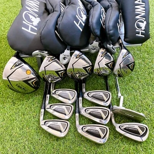 HONMA TOUR WORLD ZERO Set Club Uomo Senza Borsa 13pz Flex-SR Destro - Foto 1 di 22