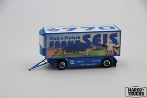Herpa Scania CS 20 HD Refrigerated box-Trailer "Frank Seis" from 316521 /HN2450-