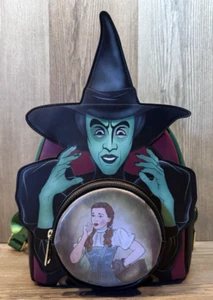 NEW WITH TAGS! Loungefly Warner Bros Wizard Of Oz Wicked Witch Dorothy Backpack - Picture 1 of 9