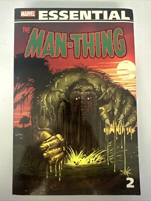 Libro de novela gráfica Essential The Man Thing volumen 2 cómic TPB Marvel Foto 1 de 2