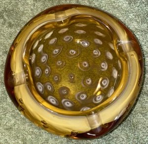 Beautiful Murano Glass Bolicante Astray Gold - Picture 1 of 8