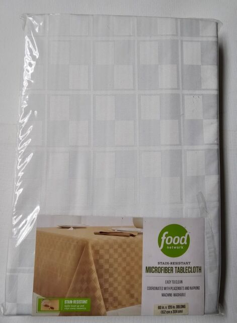 KOHL'S NWT $70 HARVEST PLAID Thanksgiving tablecloth oblong 60 X102 6  napkins