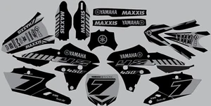 Gris Yamaha Graphics YZ 450f YZ450f YZF 2014 2015 2016 2017 Cycra Powerflow - Imagen 1 de 1
