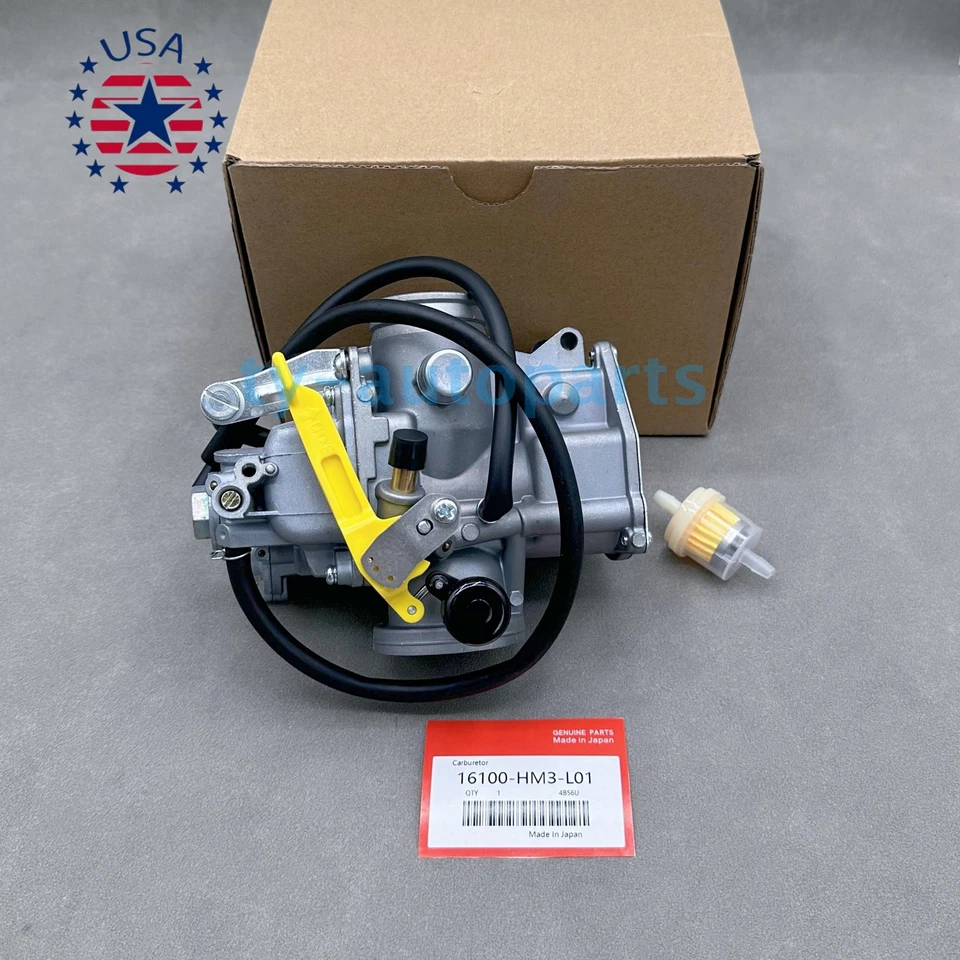 OEM Carburetor 16100-HM3-L01 For 1993-2006 Honda Sportrax 300 TRX300EX ATV US Foto 1 de 4