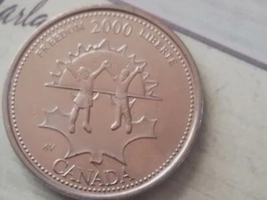 2000 MILLENNIUM Series 25 Cents - NOVEMBER - Freedom - Imagen 1 de 2