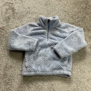 Columbia Fleece Jacket Kids Girls XS 6 Lilac Purple Full Zip Mock Neck Pockets - Picture 1 of 10