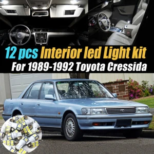 12Pc Super White Car Interior LED Light Bulb Kit for 1989-1992 Toyota Cressida - Picture 1 of 9