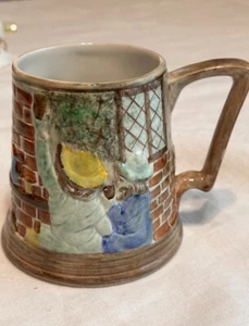 Radford England handbemalte Keramik Tasse Tasse Kneipen Szene Vintage DEKO - Bild 1 von 14