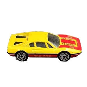 Vintage 1981 MATCHBOX FERRARI 308 GTB DIECAST YELLOW 1:55 MADE IN MACAU #70 - Picture 1 of 8