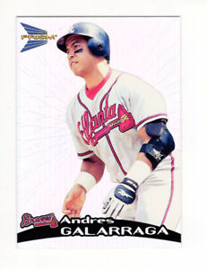 1999 Pacific Prism Andres Galarraga #10 Atlanta Braves