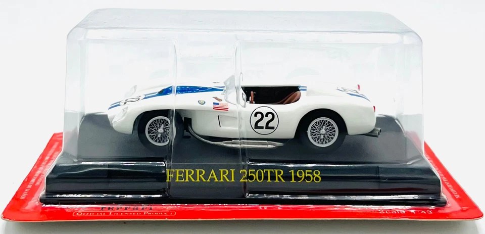 EBOND Modellino Ferrari 250TR - 1958 - Die cast - 1:43 - 0435 - Immagine 1 di 1