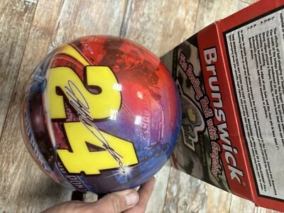 Bolsa de boliche Jeff Gordon 2001 Champion NASCAR Brunswick Viz A Ball 8 lb Foto 1 de 4