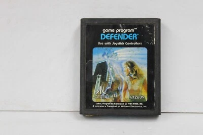 Defender (Atari 2600, 1982) Cart Only - Image 1 of 2