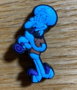 SpongeBob quadratische Hose für Krokusse Jibbitz Charm 1 Stck. Kostenloser Versand! Tintenfisch - Bild 1 von 1