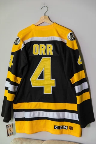 NEW! BOBBY ORR 50TH ANNIVERSARY VINTAGE SERIES JERSEY SZ 50 CCM - Men's L Cover