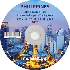 Philippines Exports and Imports Trading | Bill of lading data Disk | manifestDB - Picture 1 of 1