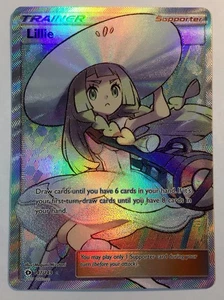 Pokémon TCG Lillie (Full Art) Ultra Rare SM Base Set 147/149 - Picture 1 of 2