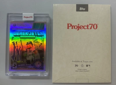 2021 Topps Project 70 Derek Jeter Ermsy Foil /70 #622 Yankees - Image 1 of 4